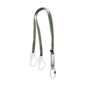 Tlumič pádu se dvěma popruhy, 2 háky + 1 karabina,...